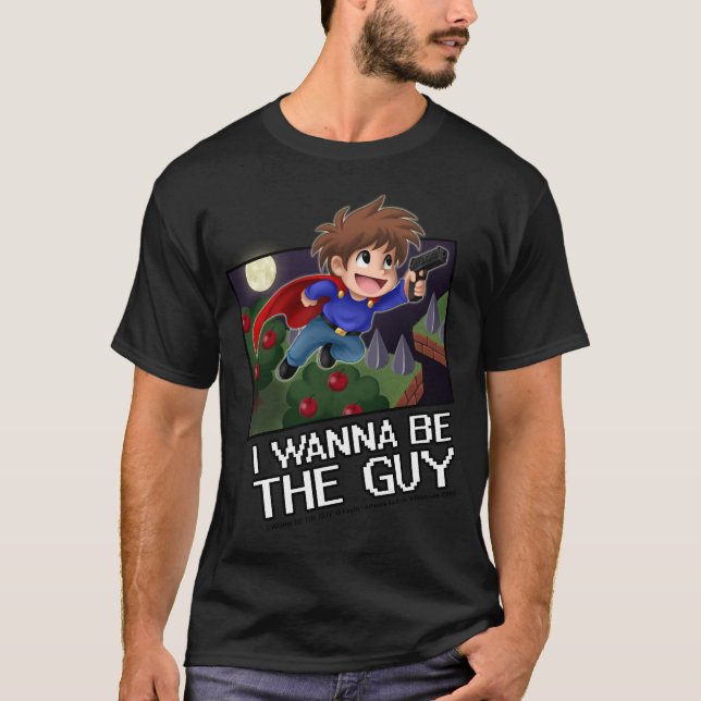 I Wanna be the Guy - Logo Shirt w/ Game Over Back (Front)