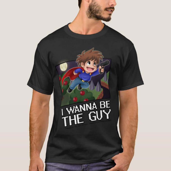 I Wanna Be The Guy Logo Shirt W Game Over Back Zazzle Com