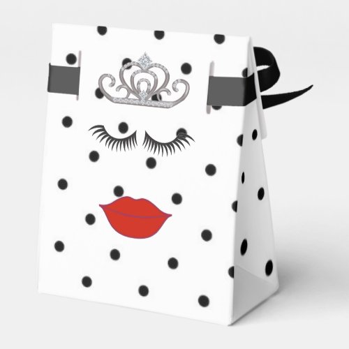 I Wanna Wear My Tiara Shower Party Favor Boxes