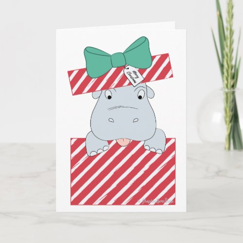 I Want a Hippopotamus for Christmas Card