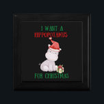 I Want A Hippopotamus For Christmas Gift Box<br><div class="desc">I Want A Hippopotamus For Christmas</div>