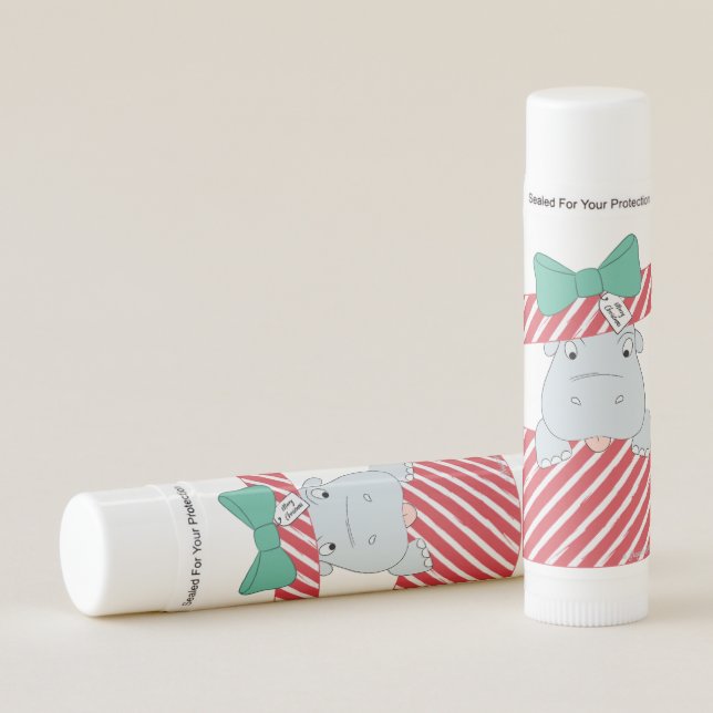 I Want a Hippopotamus for Christmas Lip Balm (Front)