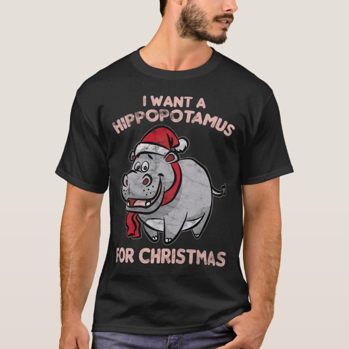 i want a hippopotamus shirt