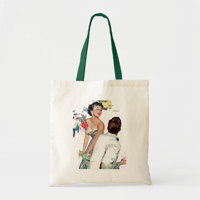 I Want a Man 2 Tote Bag (Front)