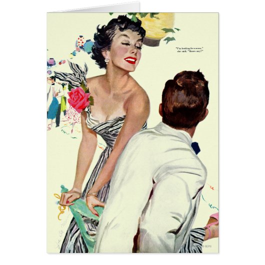 I Want a Man Cards (Front)