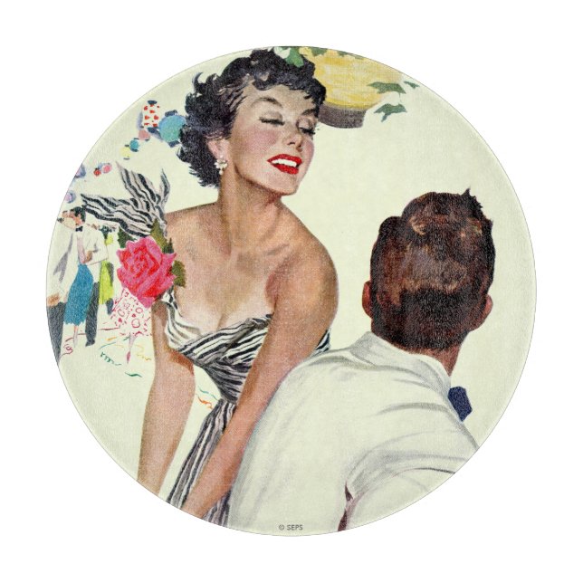 I Want a Man Cutting Board (Front)