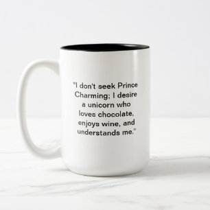 I Want a Unicorn Mug Funny Desire Mug