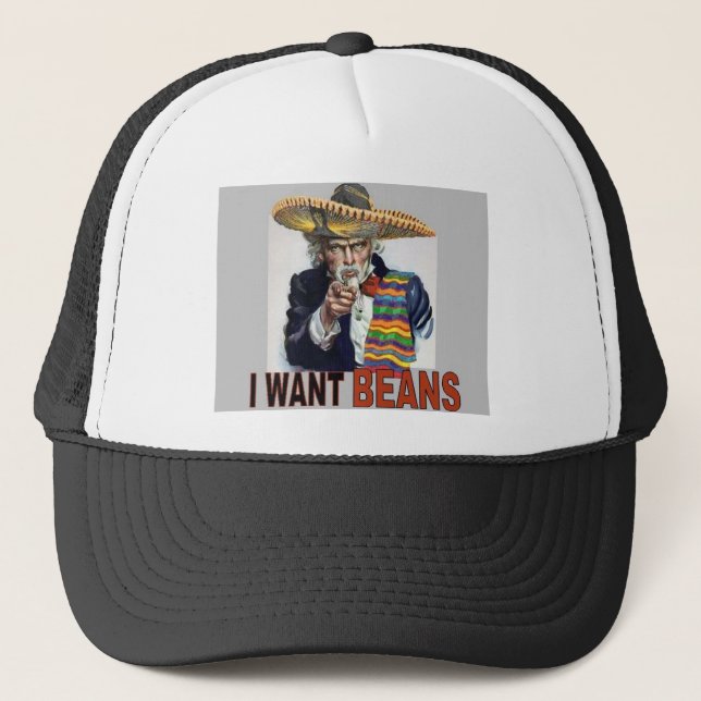 I Want Beans Hat (Front)
