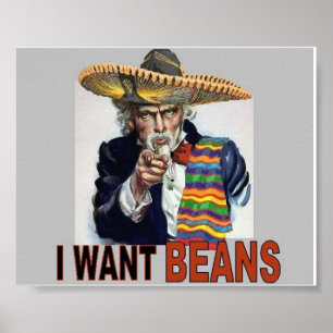 I Want Beans Poster
