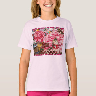 "I want Candy" Ruffled Shirt