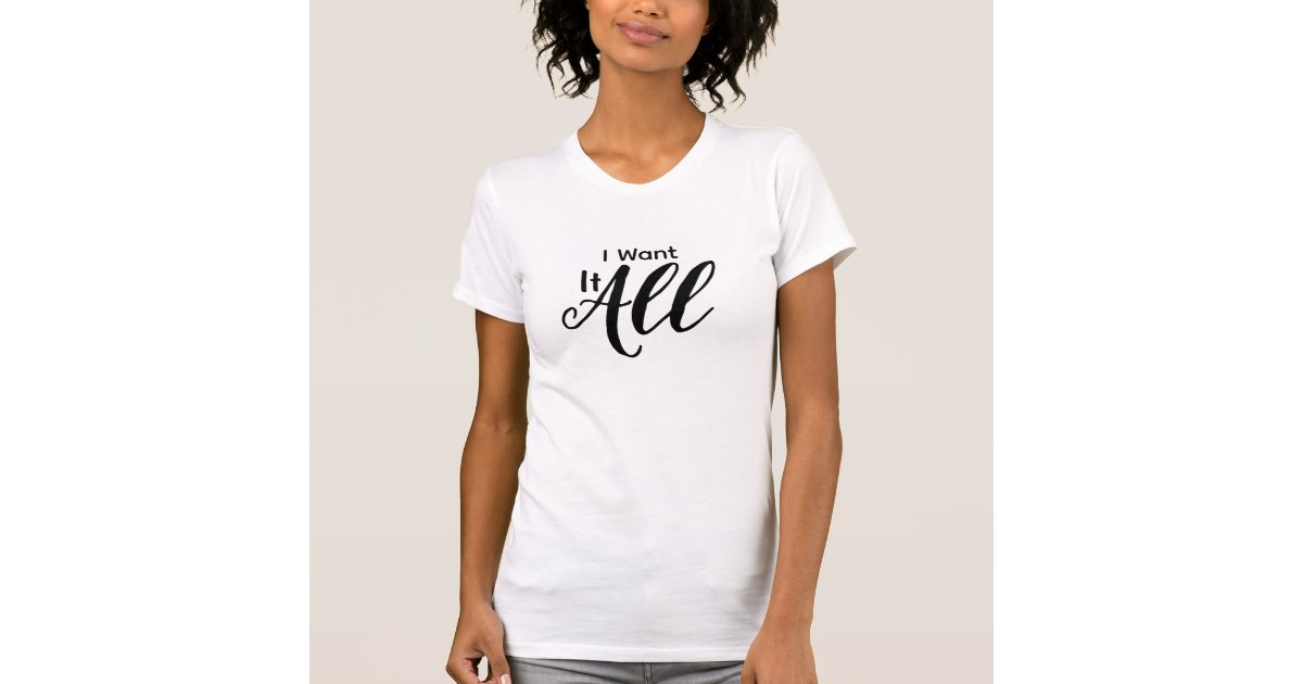 tee luv Modelo T-Shirt - Women's T-Shirts in White