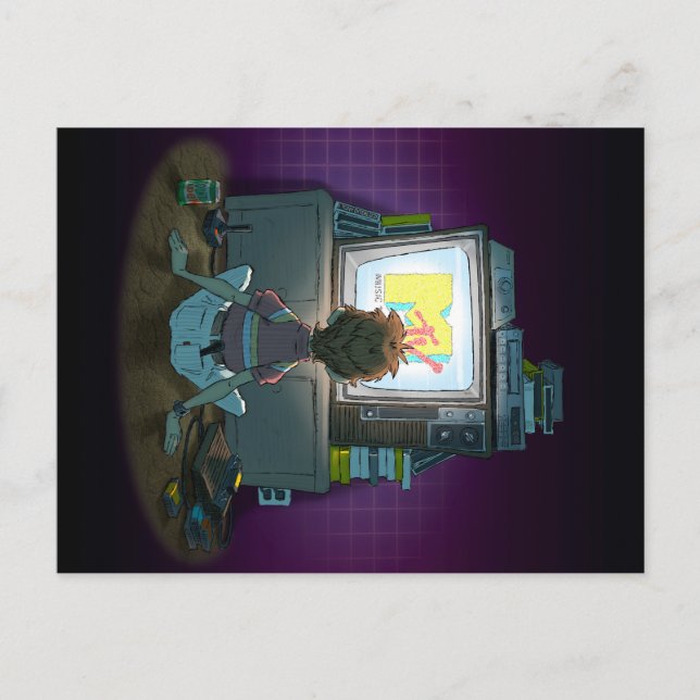 “I Want My Mtv” Postcard (Front)