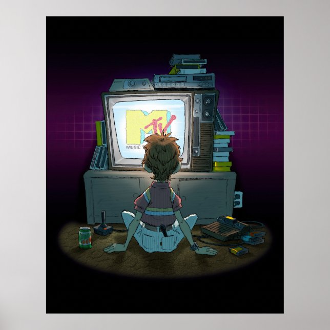 “I Want My Mtv” Poster (Front)