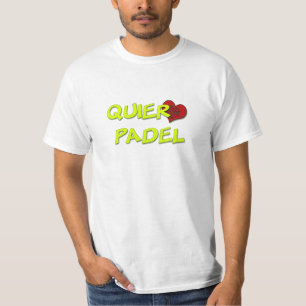 I want padel T-Shirt