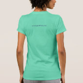 I Want Sprinkles - Now With Flowers! T-Shirt (Back)