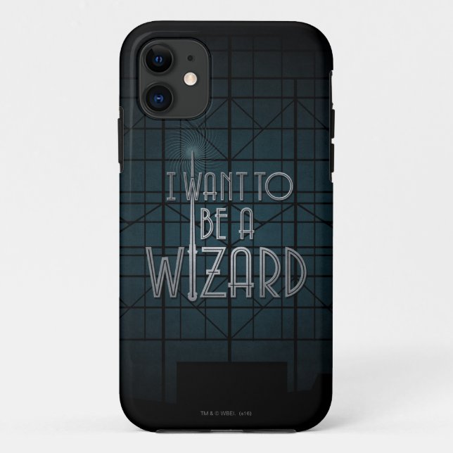 I Want To Be A Wizard Case-Mate iPhone Case (Back)