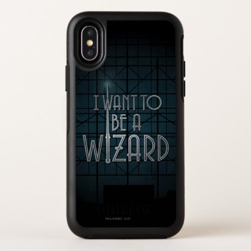 I Want To Be A Wizard OtterBox Symmetry iPhone X Case