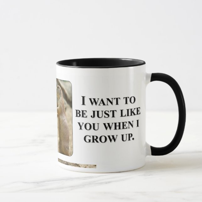 I want to be like you when I grow up Mug (Right)