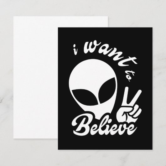 I Want to Believe (Front/Back)