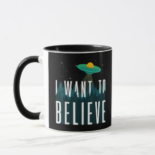 I Want to Believe Aliens Area 51 Mug