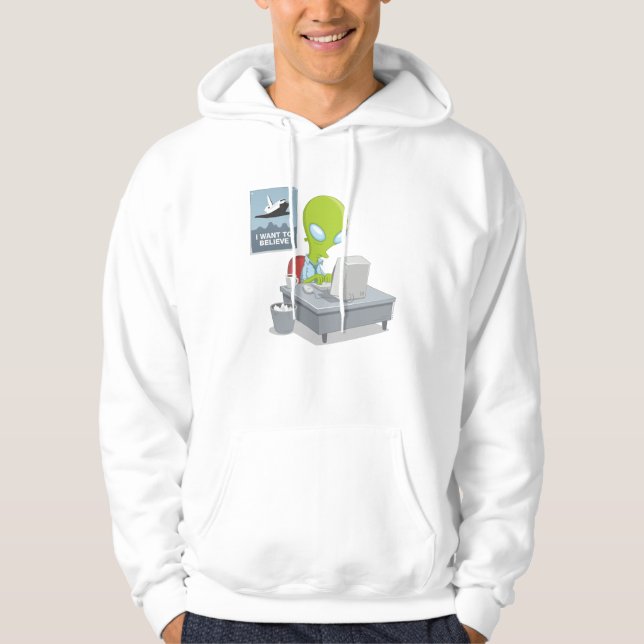 I Want To Believe Hoodie (Front)