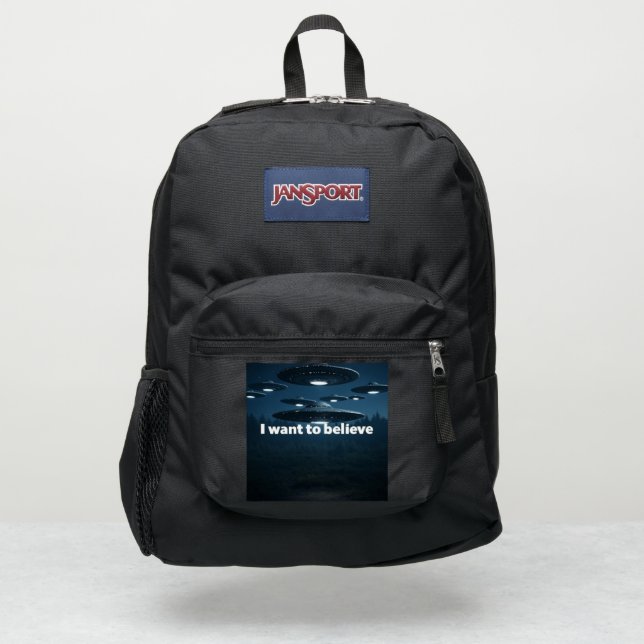 I want to believe JanSport backpack (Front)