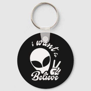 I Want to Believe Keychain