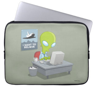 I Want To Believe Laptop Sleeve