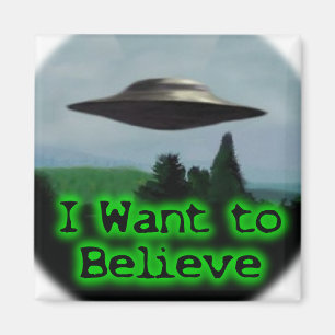 I want to believe magnet