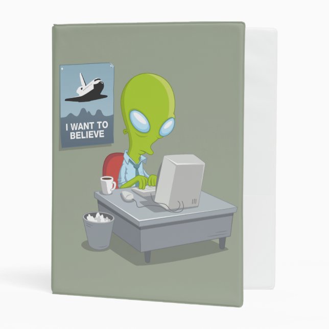 I Want To Believe Mini Binder (Front/Inside)