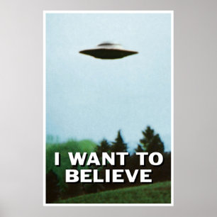 I Want To Believe original Poster