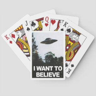 I want to believe poker cards