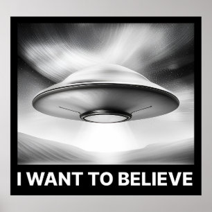 I Want To Believe Poster