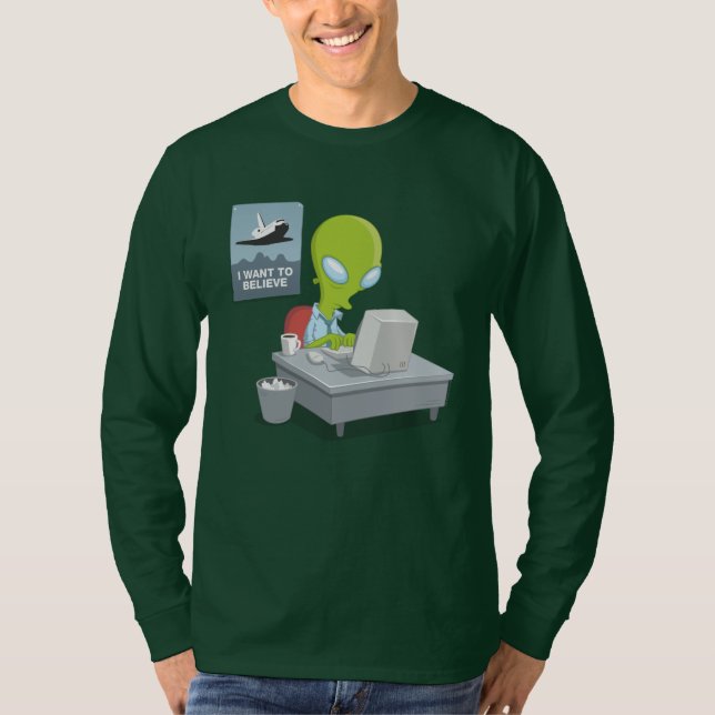 I Want To Believe T-Shirt (Front)