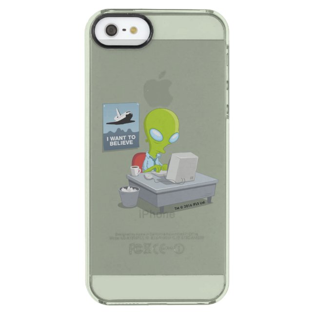 I Want To Believe Uncommon iPhone Case (Back)