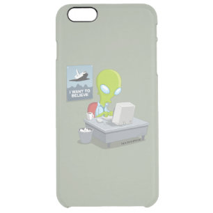 I Want To Believe Clear iPhone 6 Plus Case