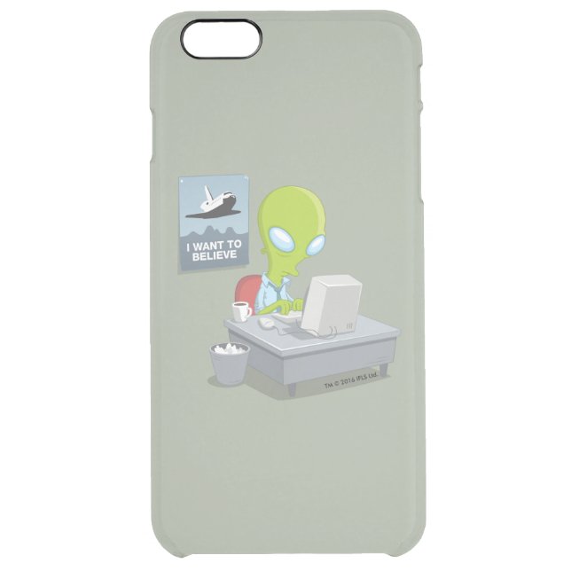 I Want To Believe Uncommon iPhone Case (Back)