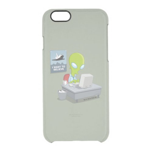 I Want To Believe Clear iPhone 66S Case