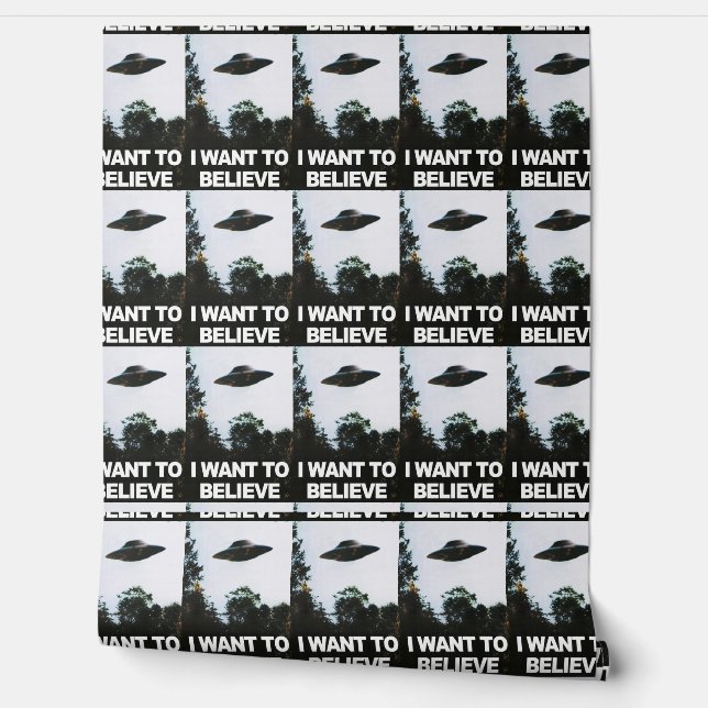I want to believe wallpaper  (Unrolling)