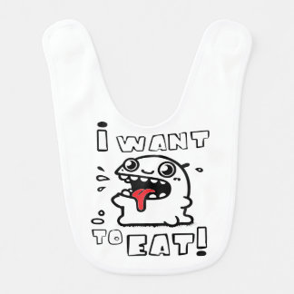 I want to eat baby bib