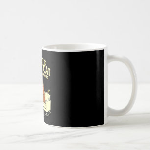 I want to pet my cat maine coon and watch shows  coffee mug
