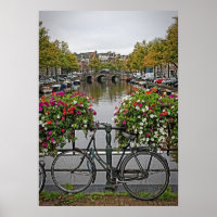 I Want to Ride My Bicycle in Amsterdam - Postcard