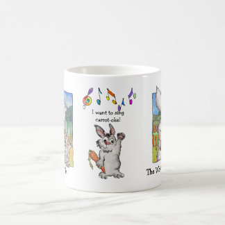 I Want to Sing Carrot-oke Rabbits Mug