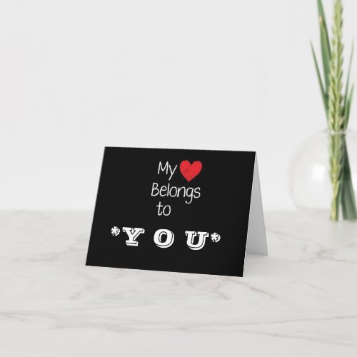 I WANT TO SPEND CHRISTMAS WITH YOU CARD