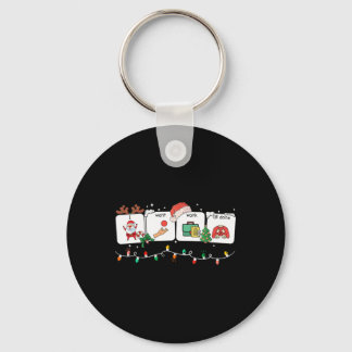 I Want Work All Done Sign Language Speech Aac Chri Keychain