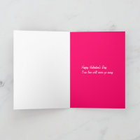 I want you back baby daddy valentine s day cards Zazzle