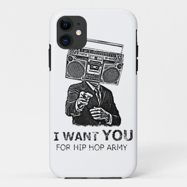 I want you for hip-hop army Case-Mate iPhone case (Back)