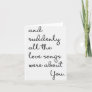 I WANT **YOU IN MY ARMS** ON OUR **ANNIVERSARY** CARD