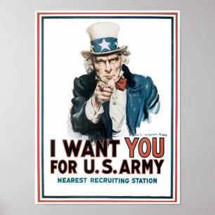 I Want YOU Poster