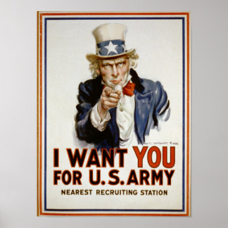 I Want You Poster